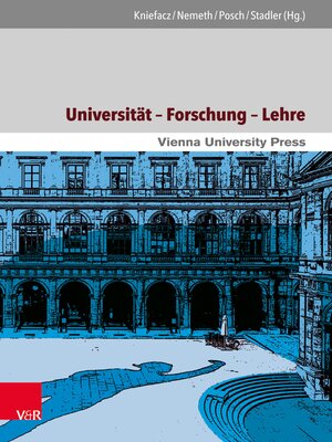 cover image of Universität – Forschung – Lehre